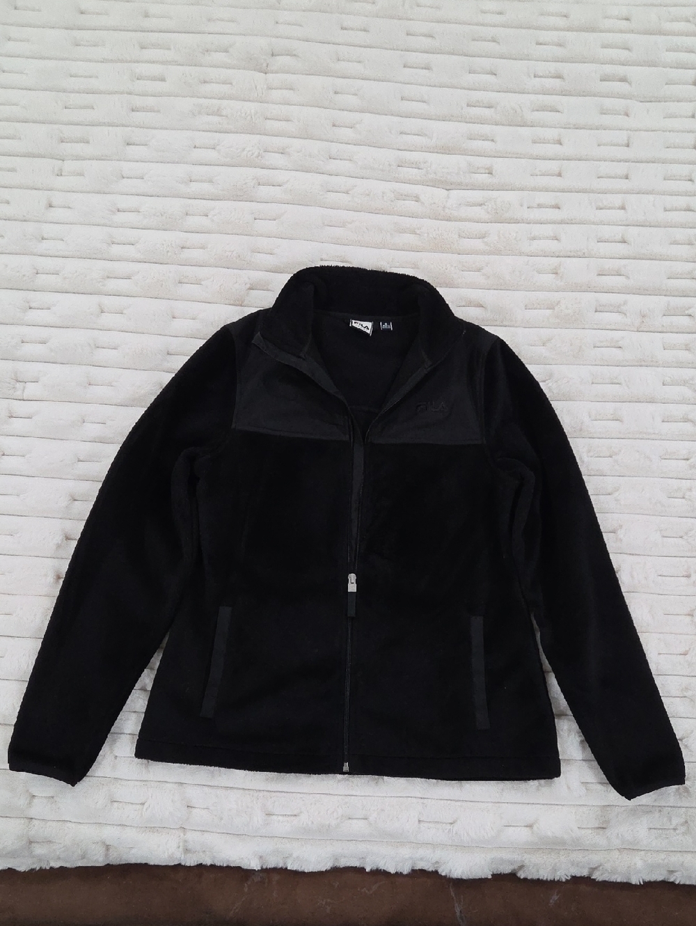 Women's Fila sport black utility jacket